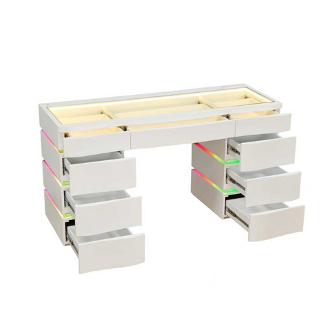 SlayStation® Nebula Vanity Table with RGB Light