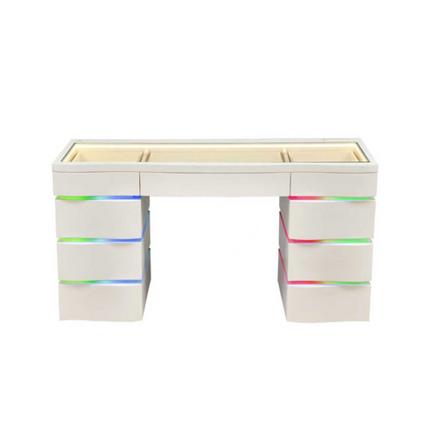 SlayStation® Nebula Vanity Table with RGB Light