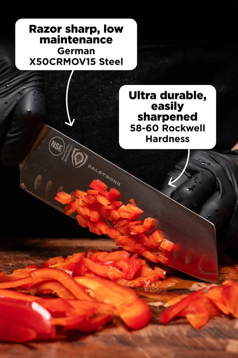 24-Piece Knife Block Set | Vanquish Series | NSF Certified | Dalstrong ©