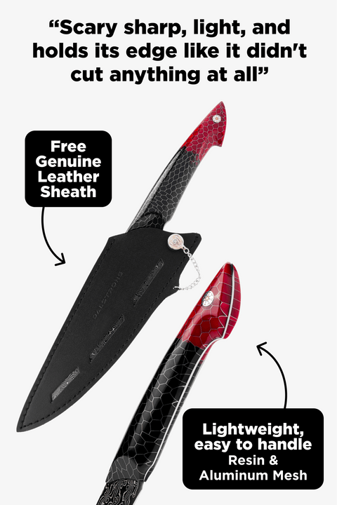 2 Piece Set | Chef Knife & Paring Knife | The Scorpion Series | Dalstrong ©