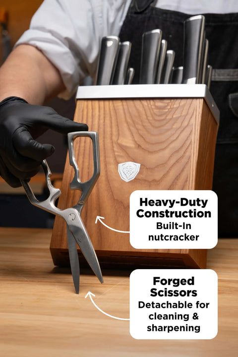 24-Piece Knife Block Set | Vanquish Series | NSF Certified | Dalstrong ©