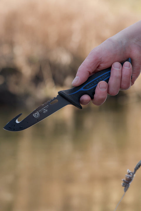 3-Piece Knife Set | Boning Knife. Hook Knife. Mini Cleaver | Night Shark Series | NSF Certified | Dalstrong ©