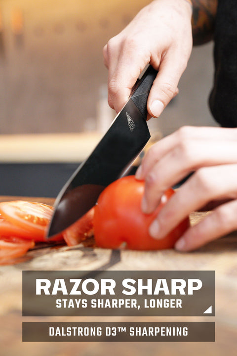 12-Piece Knife Block Set | Shadow Black Series | NSF Certified | Dalstrong ©