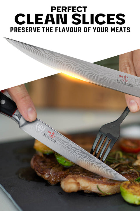 4 Piece Steak Knife Set | Shogun Series | ELITE | Dalstrong ©