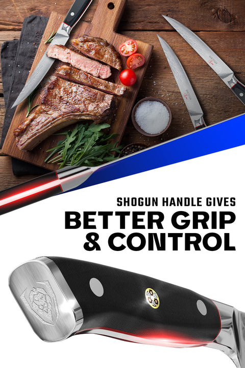 4 Piece Steak Knife Set | Shogun Series | ELITE | Dalstrong ©