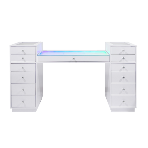 SlayStation® Odette Vanity Table w/ RGB Light