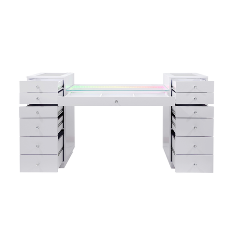 SlayStation® Odette Vanity Table w/ RGB Light