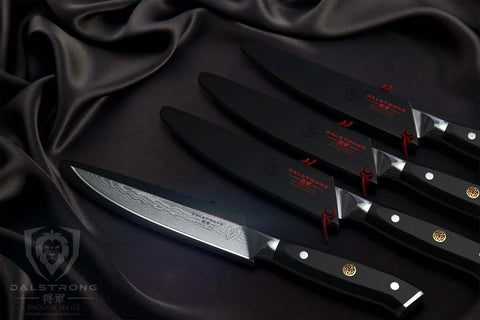 4 Piece Steak Knife Set | Shogun Series | ELITE | Dalstrong ©