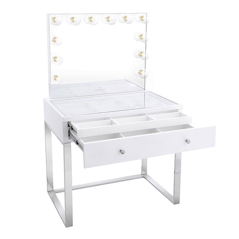 SlayStation® Scarlett Vanity Table + Vanity Mirror Bundle