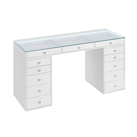 SlayStation® Lumina Pro 2.0 Vanity Table w/ LED Light