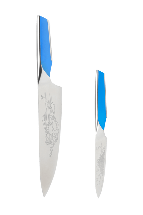 2 Piece Set | SUPERMAN™ Edition | 8 Chef's Knife & 3.75 Paring Knife | Dalstrong ©