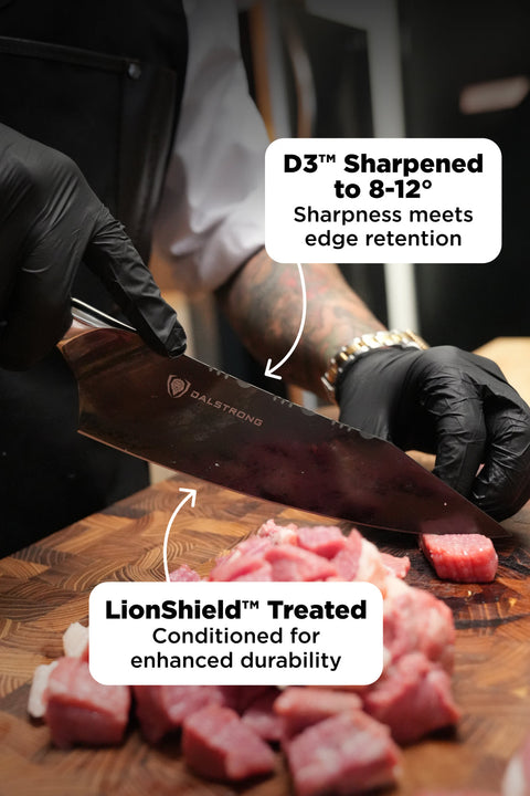 2 Piece Set | Chef Knife & Paring Knife | Valhalla Series | Ravenstone Edition | Dalstrong ©