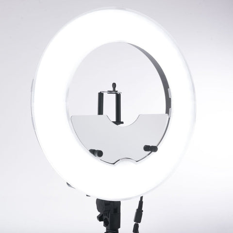 13.5-Inch Desktop Dimmable LED Vanity Studio Ring Light with Stand