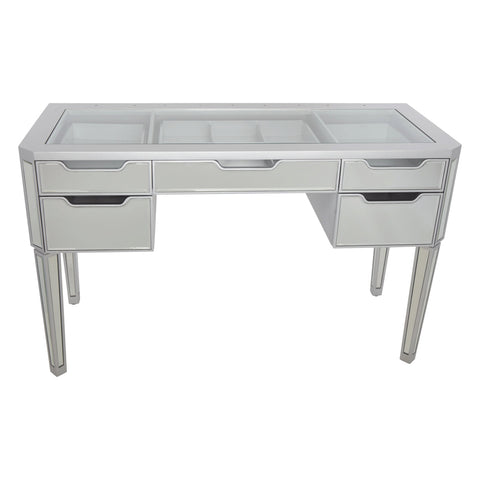 SlayStation® Aria Premium Mirrored Vanity table