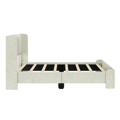 Modern Upholstered Bed - Twin