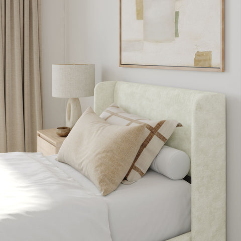 Modern Upholstered Bed - Twin