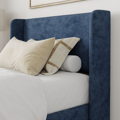 Modern Upholstered Bed - Twin