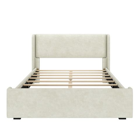 Modern Upholstered Bed - Full