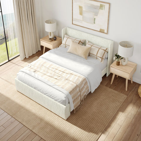 Modern Upholstered Bed - Full