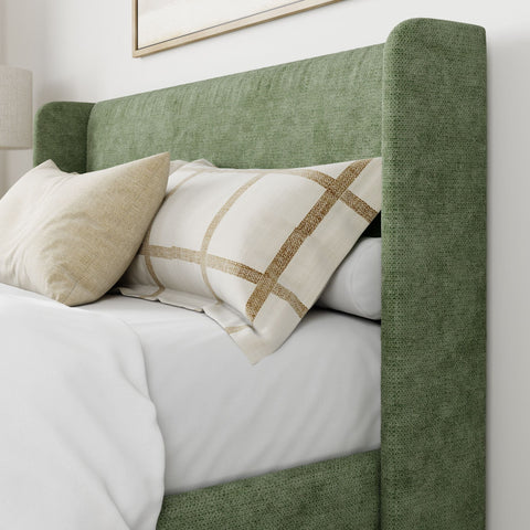 Modern Upholstered Bed - Full