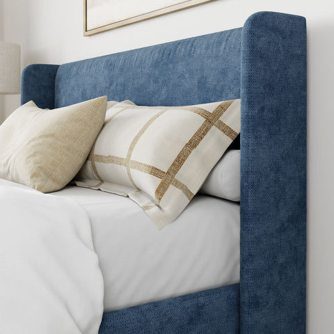 Modern Upholstered Bed - Full