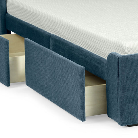 Modern Upholstered Bed - Twin