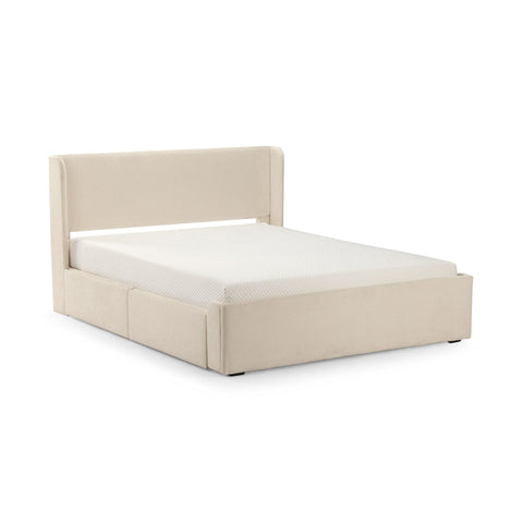 Modern Upholstered Bed - Queen