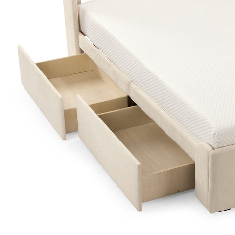 Modern Upholstered Bed - Queen