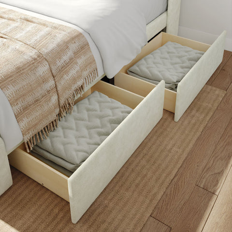 Modern Upholstered Bed - Queen
