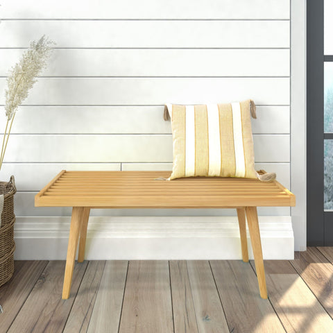 Mid-Century Modern Entryway Bench - 41