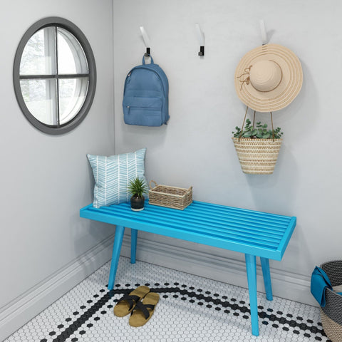 Mid-Century Modern Entryway Bench - 41