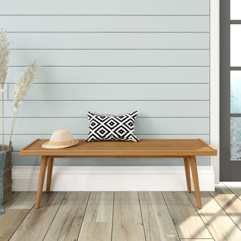 Mid-Century Modern Entryway Bench - 56