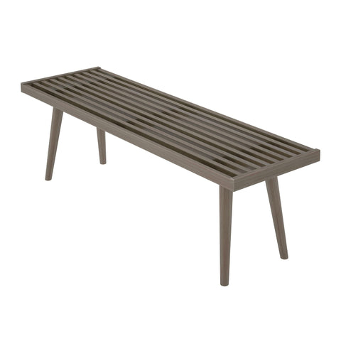 Mid-Century Modern Entryway Bench - 56