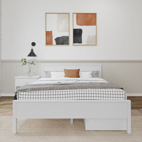 Panel Bed + Storage - Queen
