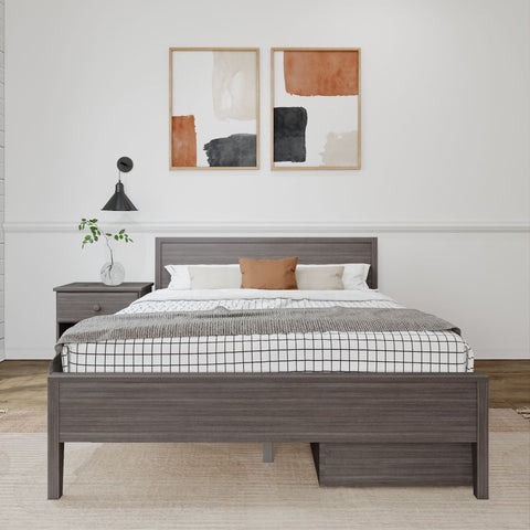 Panel Bed + Storage - Queen