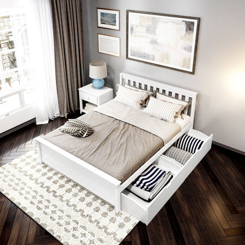 Classic Bed + Storage - Queen