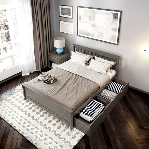 Classic Bed + Storage - Queen