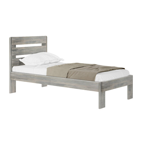 Rustic Slatted Bed - Twin