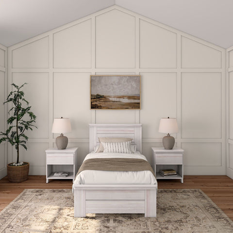 Rustic Panel Bed - Twin