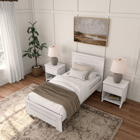 Rustic Panel Bed - Twin