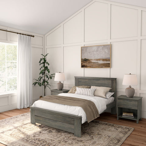 Rustic Panel Bed - Full