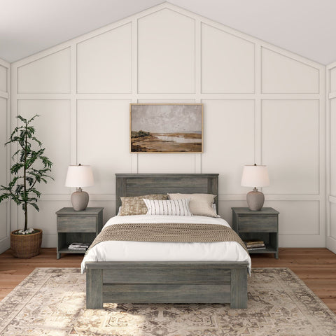 Rustic Panel Bed - Full