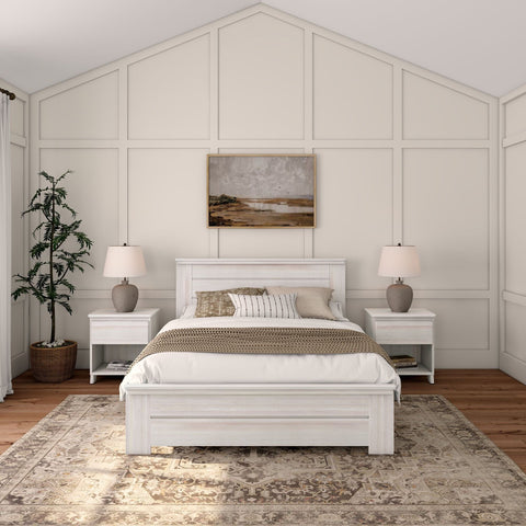 Rustic Panel Bed - Queen