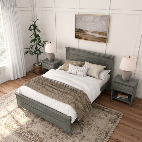 Rustic Panel Bed - Queen