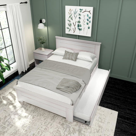 Rustic Panel Bed + Trundle - Full