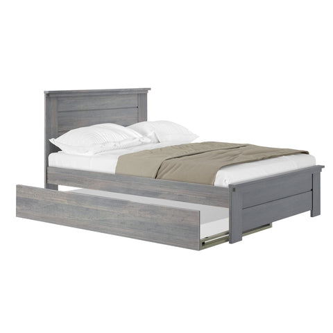 Rustic Panel Bed + Trundle - Full