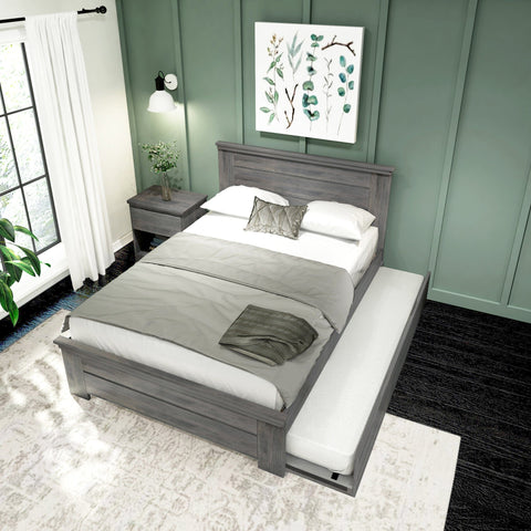 Rustic Panel Bed + Trundle - Full