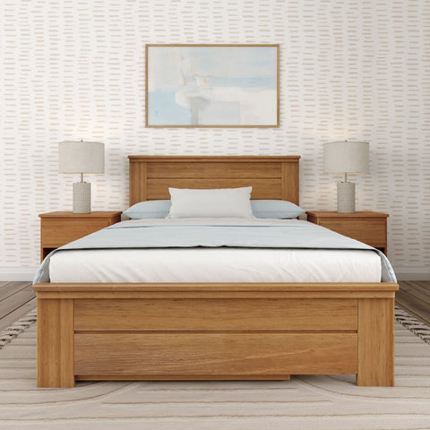 Rustic Panel Bed + Trundle - Full