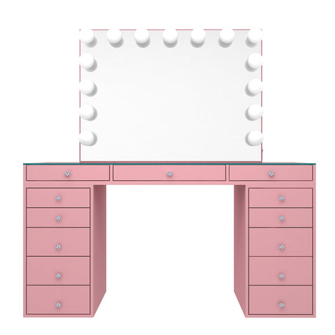 SlayStation® Pro 2.0 Tabletop + Vanity Mirror + 5 Drawer Units Bundle