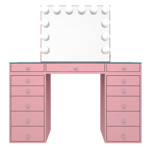 SlayStation® Plus 2.0 Tabletop + Vanity Mirror + 5 Drawer Units Bundle